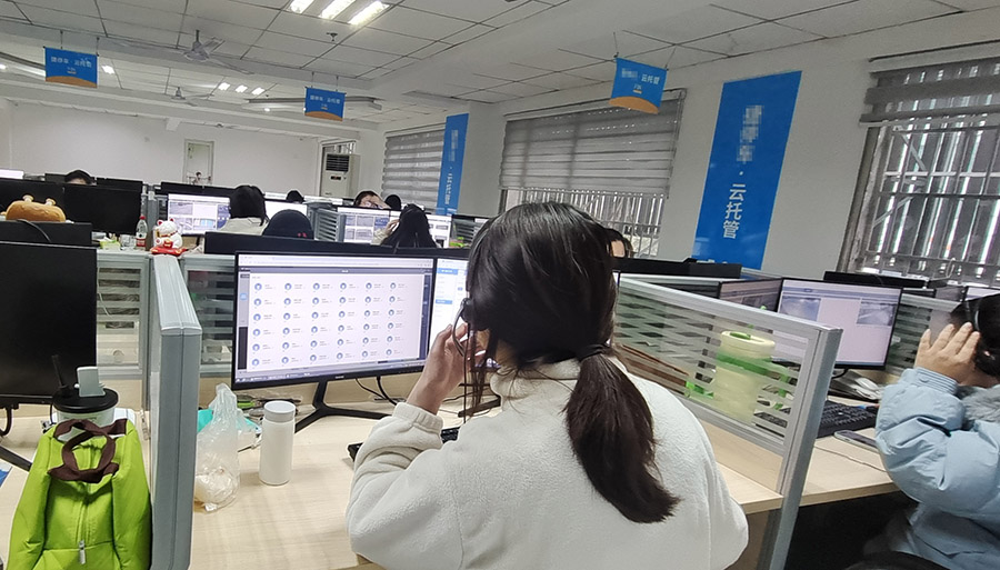 客服外包職場辦公場景 客服外包職場辦公場景
